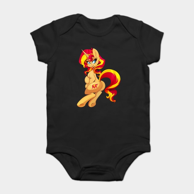 Sunset Shimmer Baby Bodysuit by RarieDash